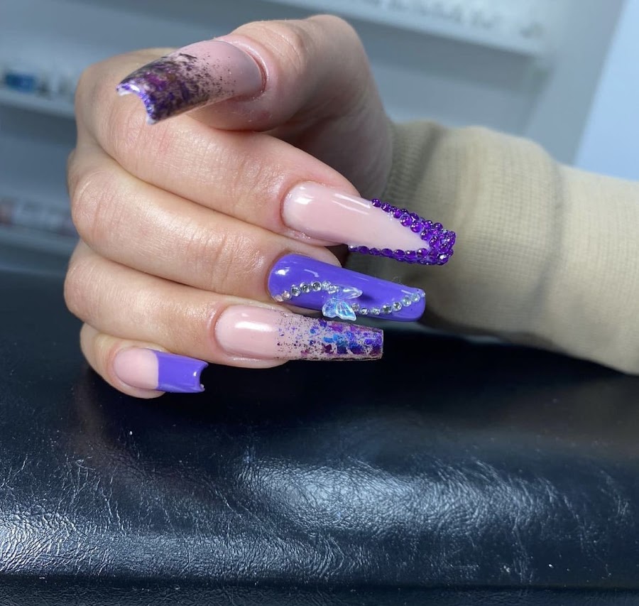 Glam nails by LK work