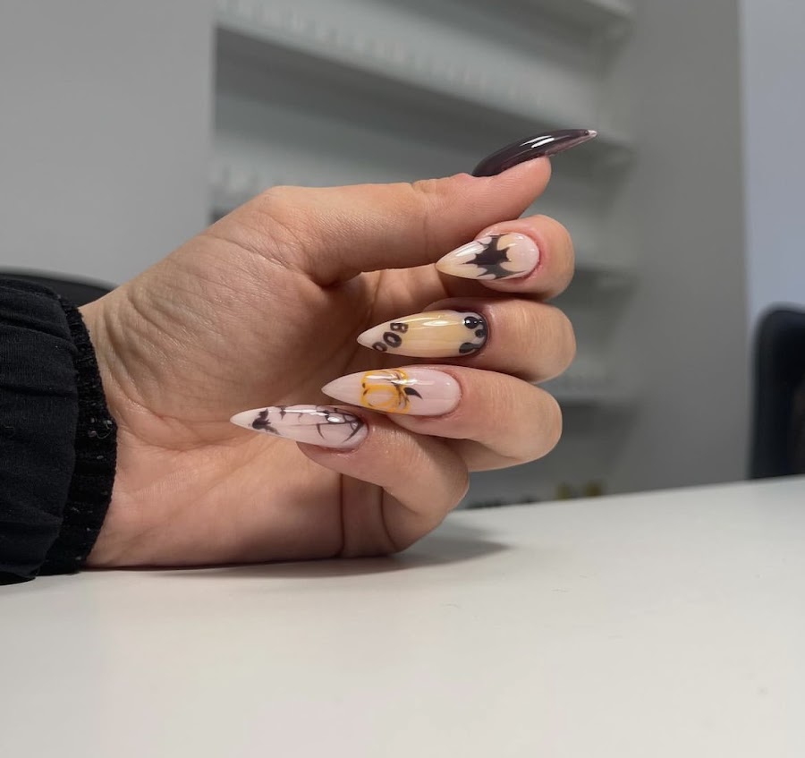 Glam nails by LK work